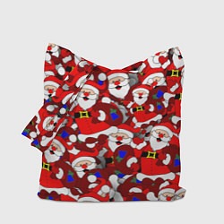 Сумка-шопер Русский Санта Клаус, цвет: 3D-принт