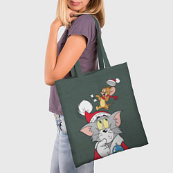 Сумка-шопер Tom and Jerry, цвет: 3D-принт — фото 2