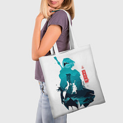 Сумка-шопер NIER AUTOMATA 2B, цвет: 3D-принт — фото 2