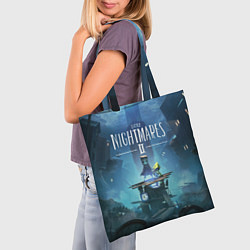 Сумка-шопер Little Nightmares 2, цвет: 3D-принт — фото 2