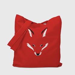 Сумка-шопер Fox minimalism, цвет: 3D-принт