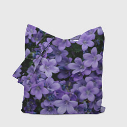 Сумка-шоппер Фиолетовый цвет весны