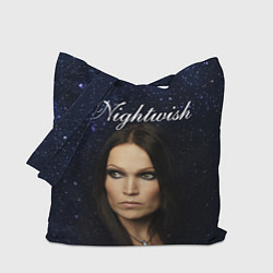 Сумка-шопер Nightwish Tarja Turunen Z, цвет: 3D-принт