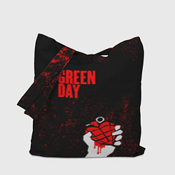 Сумка-шопер Green day, цвет: 3D-принт