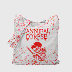 Сумка-шопер Cannibal corpse, цвет: 3D-принт