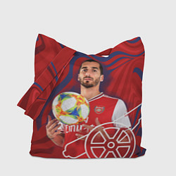 Сумка-шопер Henrikh Mkhitaryan Arsenal, цвет: 3D-принт