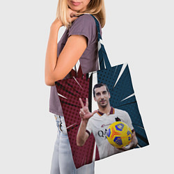 Сумка-шопер Генрих Мхитарян, цвет: 3D-принт — фото 2