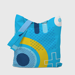 Сумка-шопер Геометрические фигуры, цвет: 3D-принт