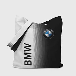 Сумка-шопер Black and White BMW, цвет: 3D-принт