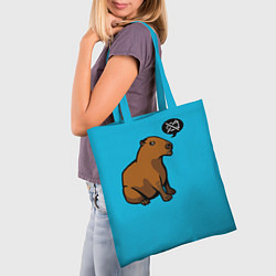 Сумка-шопер Капибара, цвет: 3D-принт — фото 2