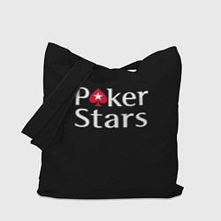 Сумка-шопер Poker Stars, цвет: 3D-принт