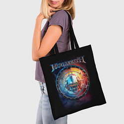Сумка-шопер Megadeth, Super Collider, цвет: 3D-принт — фото 2