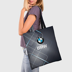 Сумка-шопер BMW Logo, цвет: 3D-принт — фото 2