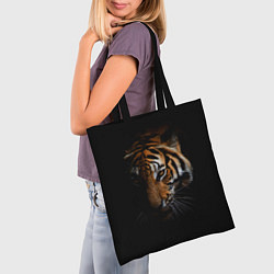 Сумка-шопер Год тигра Голова, цвет: 3D-принт — фото 2