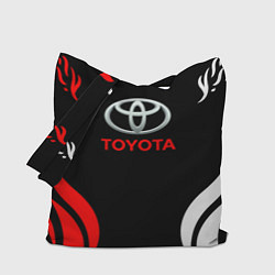 Сумка-шопер Автомобиль Toyota, цвет: 3D-принт