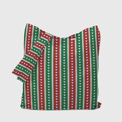 Сумка-шопер Knitted Pattern, цвет: 3D-принт