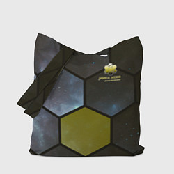 Сумка-шопер JWST space cell theme, цвет: 3D-принт