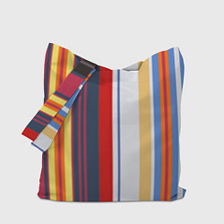 Сумка-шопер Stripes Abstract, цвет: 3D-принт