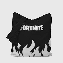 Сумка-шопер Fortnite Огонь, цвет: 3D-принт