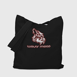 Сумка-шопер Wolfs mood, цвет: 3D-принт