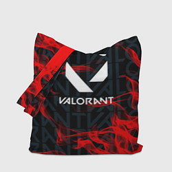 Сумка-шопер Valorant Fire, цвет: 3D-принт