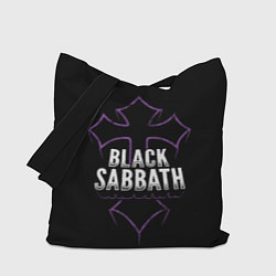 Сумка-шоппер Black Sabbat Cross