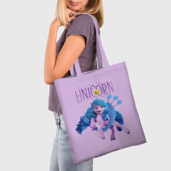 Сумка-шопер Unicorn Izzy, цвет: 3D-принт — фото 2