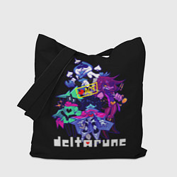 Сумка-шопер DELTARUNE РУНА ДЕЛЬТА ГЕРОИ ИГРЫ, цвет: 3D-принт