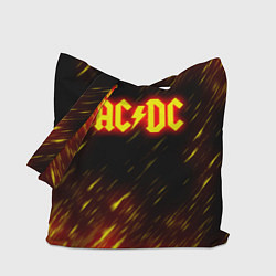 Сумка-шопер ACDC Neon, цвет: 3D-принт