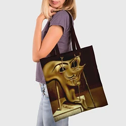 Сумка-шопер Salvador Dali - Soft self portrait, цвет: 3D-принт — фото 2