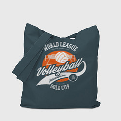 Сумка-шопер Volleyball Волейбол, цвет: 3D-принт