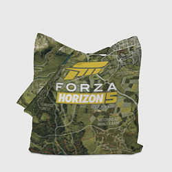 Сумка-шопер Forza Horizon 5 - map, цвет: 3D-принт