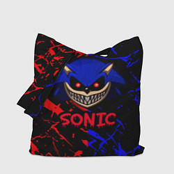 Сумка-шопер SONIC EXE DARK SONIC, цвет: 3D-принт