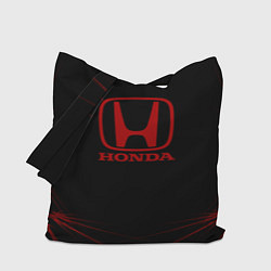 Сумка-шопер Honda - Тонкие линии, цвет: 3D-принт