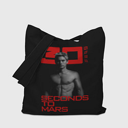 Сумка-шопер 30 Seconds to Mars Jared Leto, цвет: 3D-принт