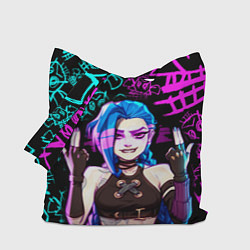 Сумка-шоппер JINX ДЖИНКС NEON PATTERN