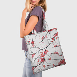Сумка-шопер Осенние деревья, цвет: 3D-принт — фото 2