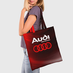 Сумка-шопер AUDI Pro Racing Звезды, цвет: 3D-принт — фото 2