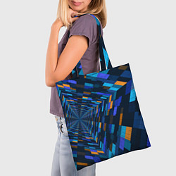 Сумка-шопер Geometric pattern Fashion Vanguard, цвет: 3D-принт — фото 2