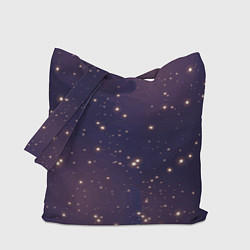 Сумка-шоппер Звездное ночное небо Галактика Космос