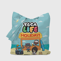 Сумка-шопер Toca Life Holiday!, цвет: 3D-принт