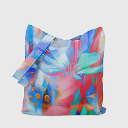 Сумка-шопер Fashion floral pattern, цвет: 3D-принт