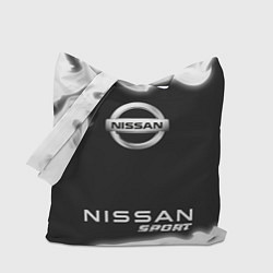 Сумка-шопер NISSAN Sport Пламя, цвет: 3D-принт