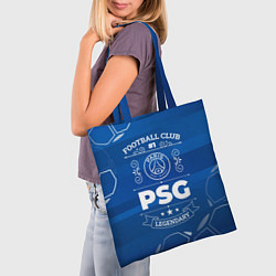 Сумка-шопер PSG FC 1, цвет: 3D-принт — фото 2
