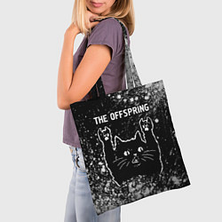 Сумка-шопер The Offspring Rock Cat, цвет: 3D-принт — фото 2