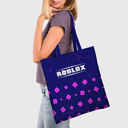 Сумка-шопер ROBLOX Гранж, цвет: 3D-принт — фото 2