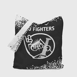 Сумка-шопер Foo Fighters КОТ Арт, цвет: 3D-принт