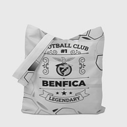 Сумка-шопер Benfica Football Club Number 1 Legendary, цвет: 3D-принт