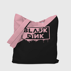 Сумка-шопер BLACKPINK BIG LOGO, цвет: 3D-принт