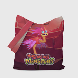 Сумка-шопер My singing monsters СТРАВОК Yawstrich, цвет: 3D-принт